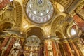 St. Stephen basilica interior in Budapest city center. Hungarian landmark Royalty Free Stock Photo