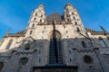 St. Stephen Cathedral Stephansdom in Stephansplatz in Vienna Austria Royalty Free Stock Photo