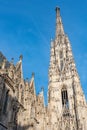 St. Stephen Cathedral Stephansdom in Stephansplatz in Vienna Austria Royalty Free Stock Photo