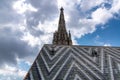 St. Stephen Cathedral Stephansdom in Stephansplatz in Vienna Austria Royalty Free Stock Photo
