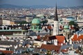 From St Stephen Cathedral of Vienna Royalty Free Stock Photo