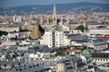From St Stephen Cathedral the Vienna capital Royalty Free Stock Photo