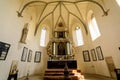 St. Stephen Fortified Church Biserica Fortificata Sf Stefan in Saschiz village, near of Sighisoara, in Transylvania