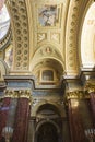 St. Stephen's Basilica interior with mosaic Royalty Free Stock Photo