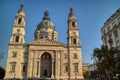 St. Stephen`s Basilica - a Roman Catholic Cathedral in Budapest, Hungary. Royalty Free Stock Photo