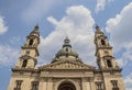 St. Stephenâs Basilica symmetrical front view