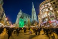 St Stephen`s Cathedral at Christmas