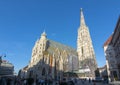 St. Stephen`s Cathedral, Vienna, Austria Royalty Free Stock Photo