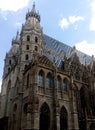 Photo of St. Stephen`s Cathedral in Vienna, Austria. Royalty Free Stock Photo
