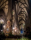 St. Stephen's Cathedralin Vienna in Christmas time