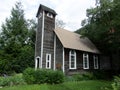 St. Stephen`s Church in the Ghost Town in Three Valley Gap, BC, Canada