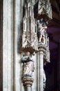 St. Stephens Cathedral interior, Vienna, Austria Royalty Free Stock Photo