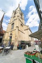 St Swithun\'s,Grade 1 listed Georgian Church,eastern facade and bell tower,in Worcster city center