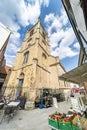 St Swithun\'s,Grade 1 listed Georgian Church,eastern facade and bell tower,in Worcster city center