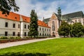 St. Thomas`s Augustinian Abbey where Gregor Mendel worked, Brno Royalty Free Stock Photo