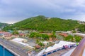 St. Thomas, US Virgin Islands - May 16, 2016: Landscape in St. Thomas, cruise port at Charlotte Amalie