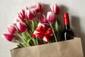 St. Valentine, Mother`s Day, tulips, tulip bulbs, flowers, gifts, flowers, tulip flowers, heart symbol, wooden