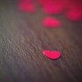 St. Valentines Day concept. Beautiful colorful abstract background with hearts. Royalty Free Stock Photo