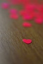 St. Valentines Day concept. Beautiful colorful abstract background with hearts. Royalty Free Stock Photo