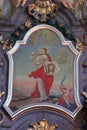 St. Veronica, altar painting on the Altar of the Passion of Jesus in the church of Our Lady of the Snow in Kutina,