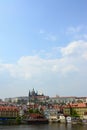 St. Vit cathedral in area of Prague castle Royalty Free Stock Photo