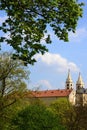 St. Vit cathedral in area of Prague castle Royalty Free Stock Photo