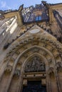 St. Vitus Cathedral - detail Royalty Free Stock Photo