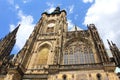 St Vitus Cathedral Facade Royalty Free Stock Photo