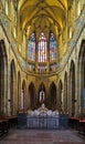 St. Vitus cathedral interior in Prague