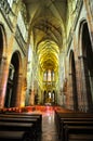 St. Vitus Cathedral Interior, Prague Royalty Free Stock Photo