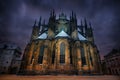 St. Vitus Cathedral In Prague