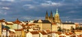 St.Vitus Cathedral and Prague Castle-Czech Rep. Royalty Free Stock Photo