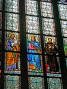 ST VITUS STAINED GLASS - PRAGUE