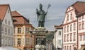 St. Willibald monument in the square, Eichstatt, Germany
