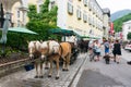 Historic alleys and streets in St. Wolfgang