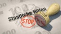 Stop state aid - German words \