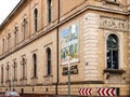 Staatliche Kunsthalle Karlsruhe State Art Gallery building corner Royalty Free Stock Photo