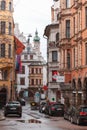 The Staatliches Hofbraeuhaus in Muenchen is a brewery in Munich, Germany Royalty Free Stock Photo