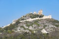 Staatz ruins in Weinviertel, Austria Royalty Free Stock Photo