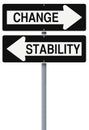 Stability or Change