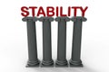 Stability concept Royalty Free Stock Photo
