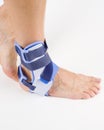 Stabilizing orthosis, feet support Royalty Free Stock Photo