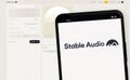 Stable Audio text to audio artificial intelligence generative music sound fx model by Stability AI