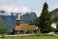 Stable church in Flam Royalty Free Stock Photo