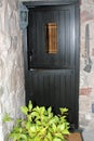 Stable door in a country home