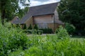 Stables at Eastcote House Gardens, next to the historic walled garden in Eastcote, Pinner, UK.