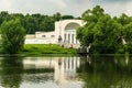 Manor house near the pond