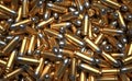 Stack of ammunition Royalty Free Stock Photo