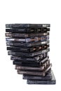 Stack audio cassettes Royalty Free Stock Photo