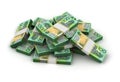 Stack of Australian Dollar Royalty Free Stock Photo